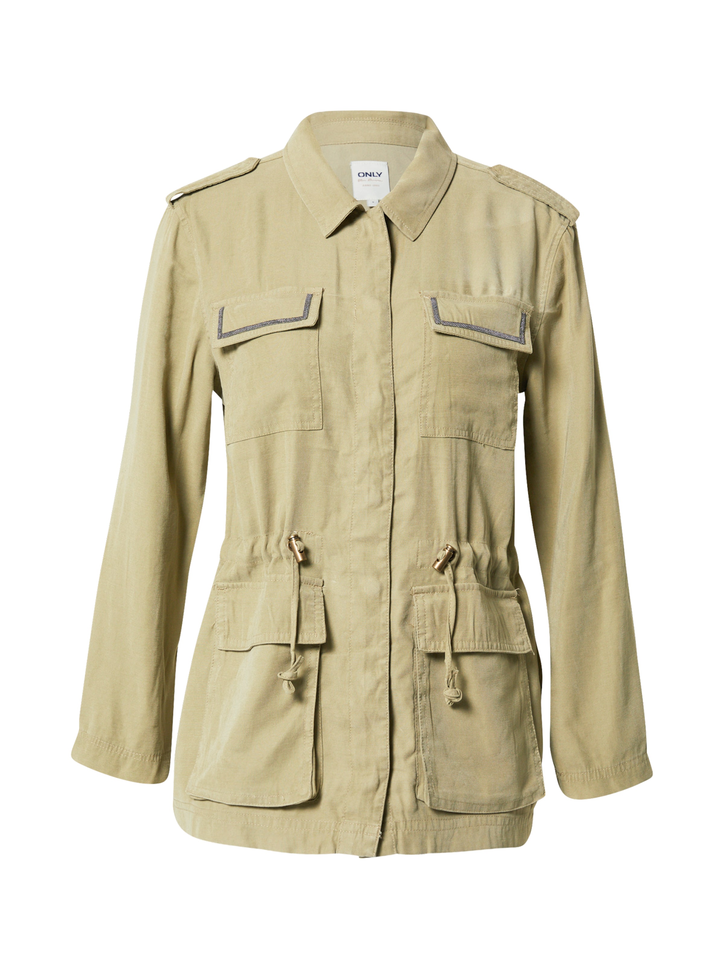 ONLY Φθινοπωρινό και ανοιξιάτικο μπουφάν 'ARIS' σε πράσινο: μπροστά