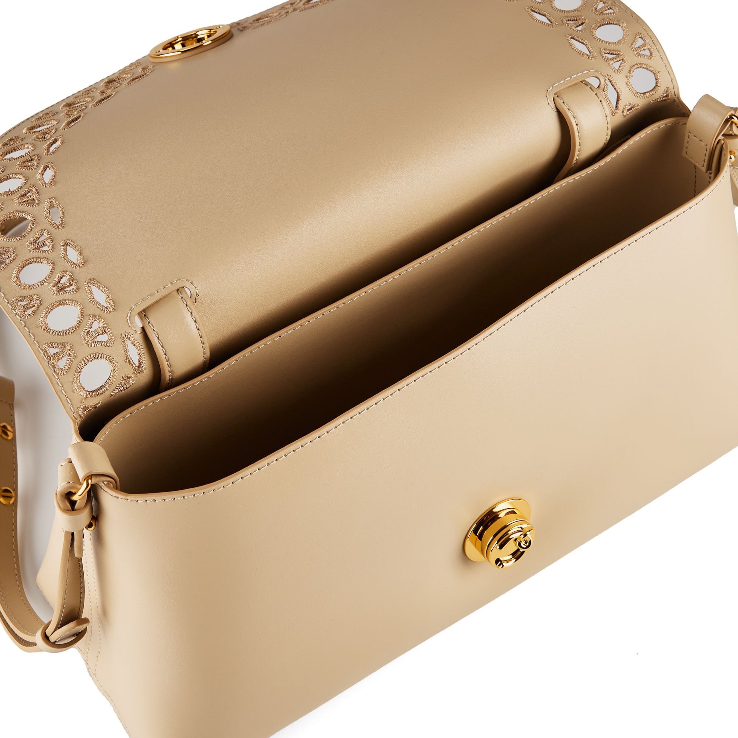 Borsa a spalla 'Nikla' di Coccinelle in beige