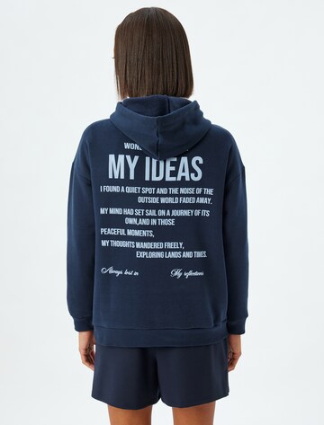 Koton Sweatshirt in Blau