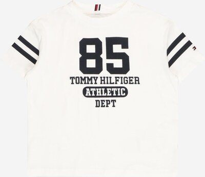 Tricou 'Collegiate' TOMMY HILFIGER pe negru / alb, Vizualizare produs