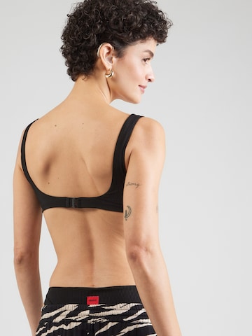 HUGO Bikini felső - fekete