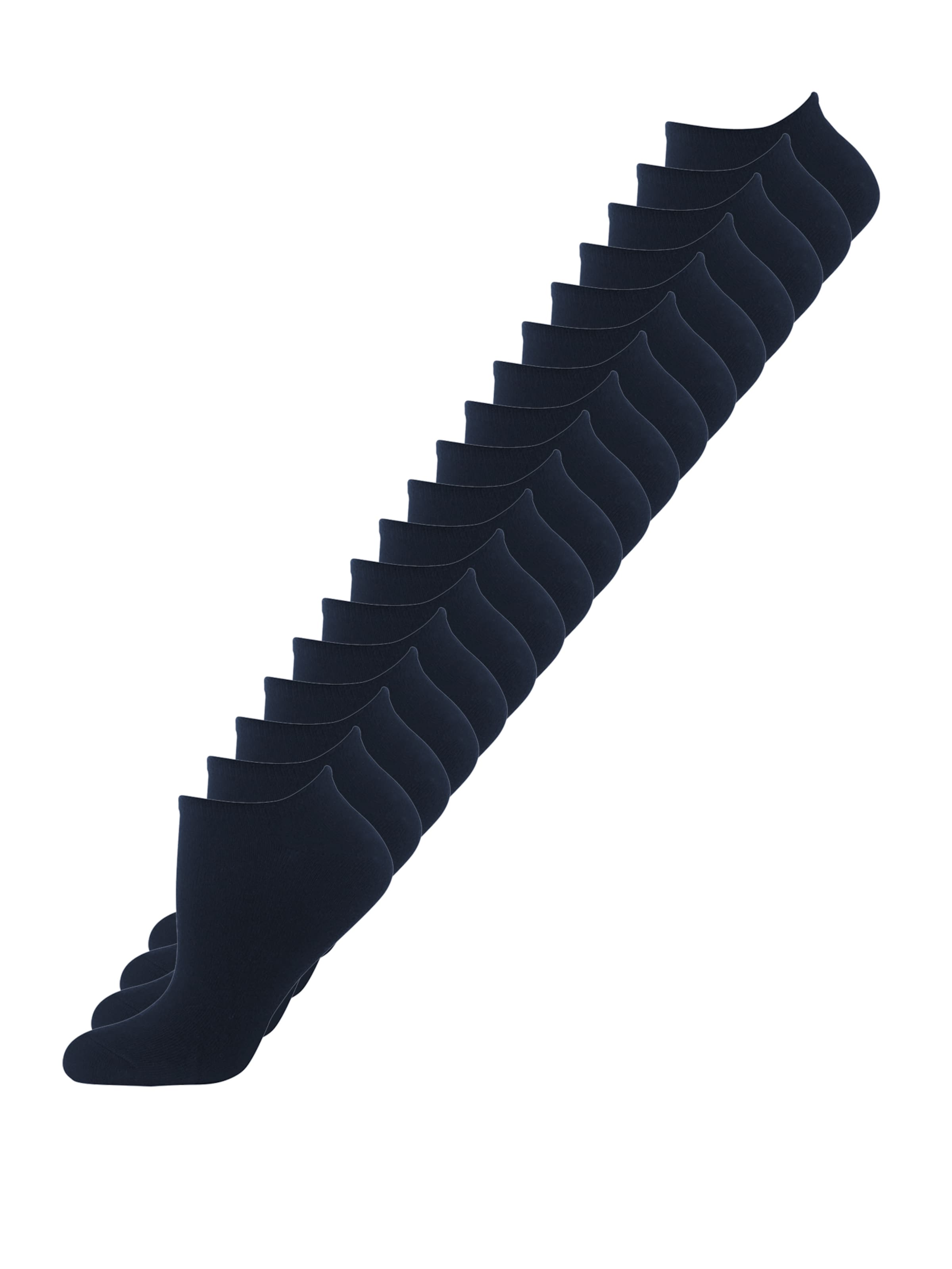 Nur Die Socks ' Baumwolle ' in Black: front