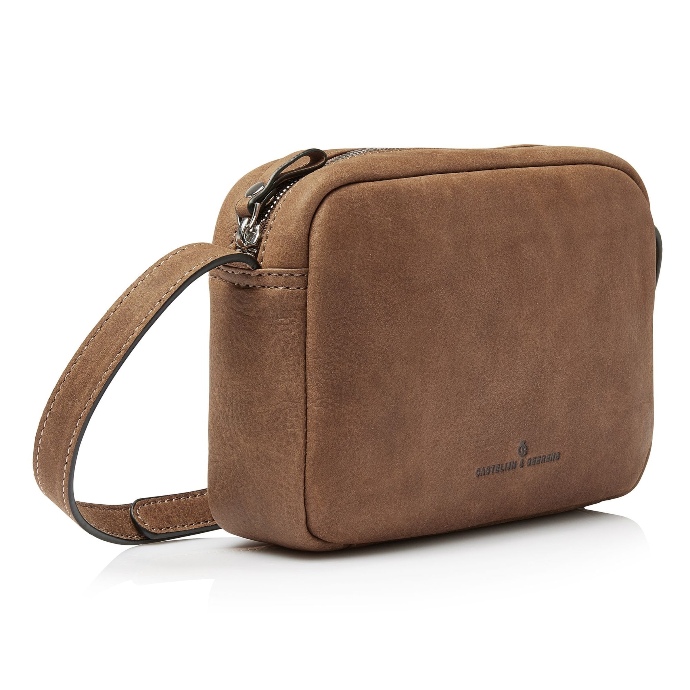 Borsa a tracolla di Castelijn & Beerens in marrone