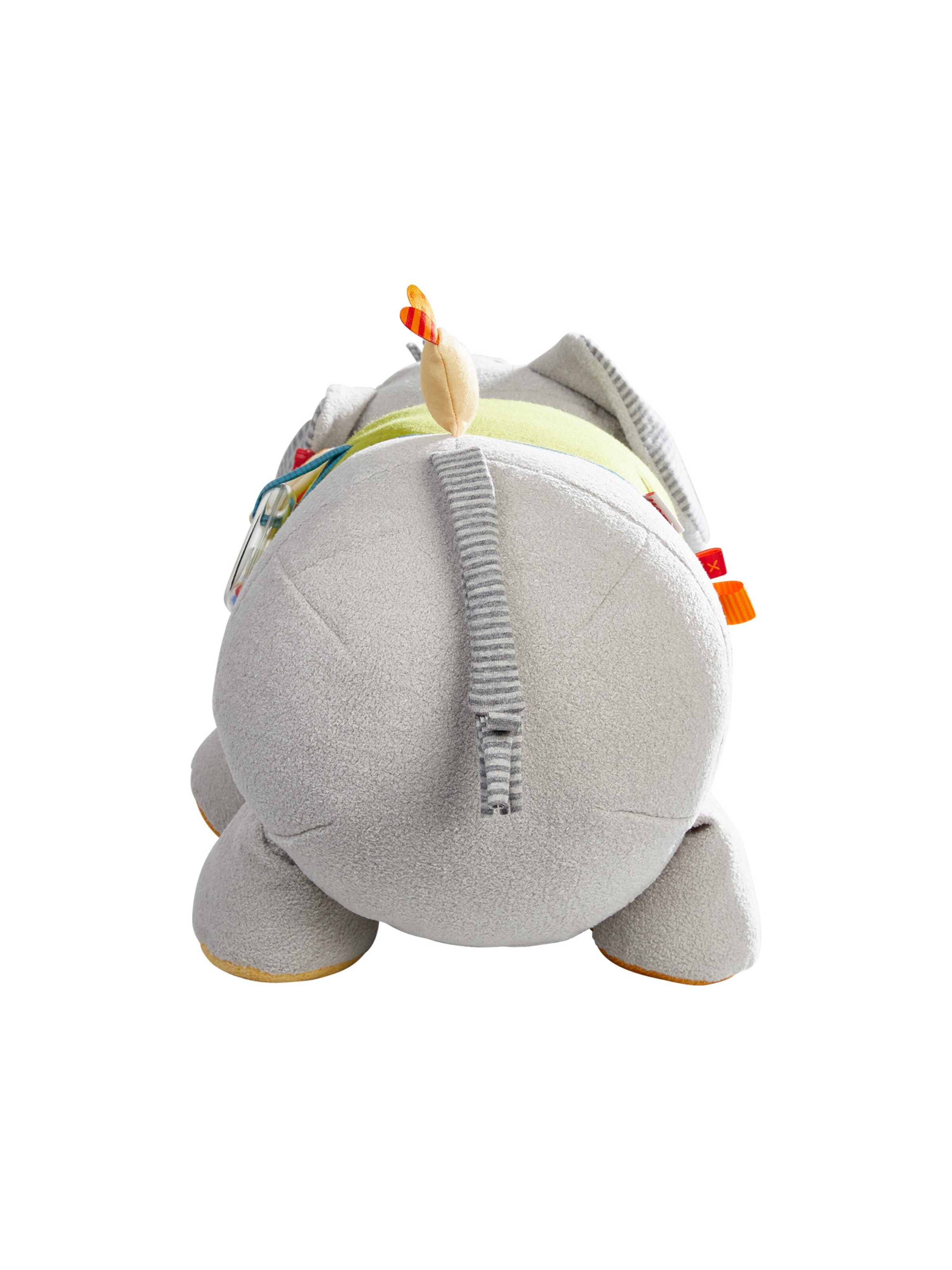 HABA Stuffed animals ' Entdeckertier Elefant ' in Grey