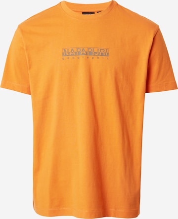 NAPAPIJRI Shirt in Orange: front