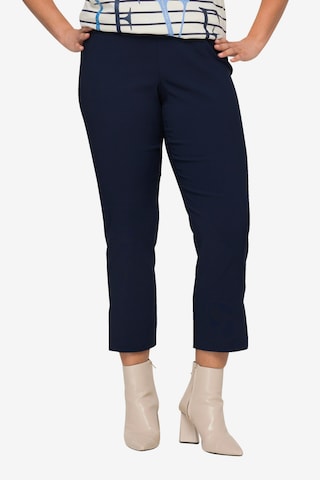 Regular Pantalon MIAMODA en bleu : devant