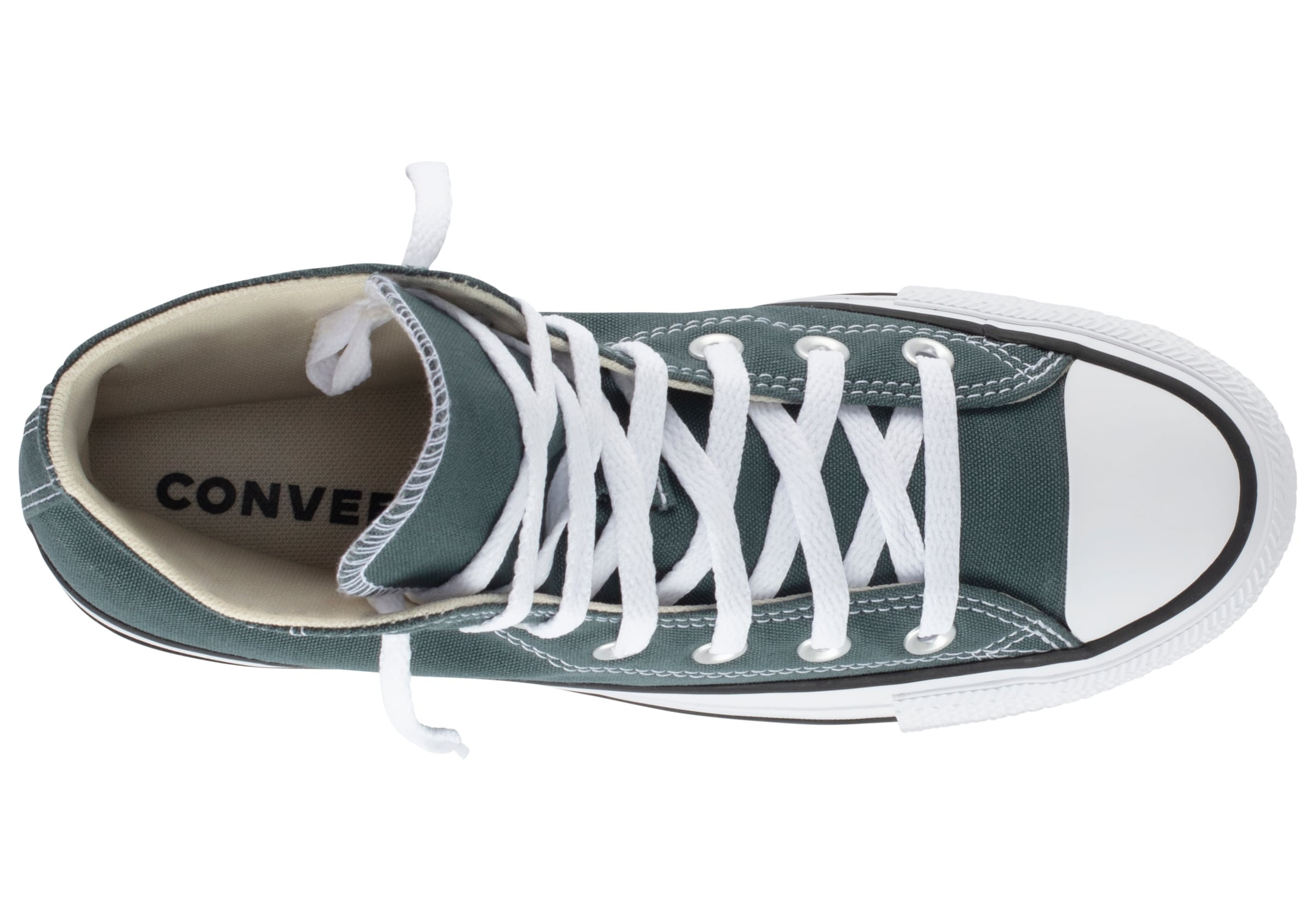 CONVERSE Високи маратонки в зелено