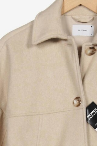 Reserved Jacket & Coat in S in Beige