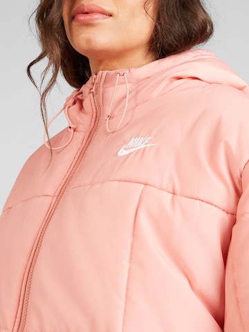 Nike Sportswear Urheilutakki värissä punainen