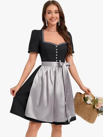 Yesfashion Dirndl w kolorze czarny