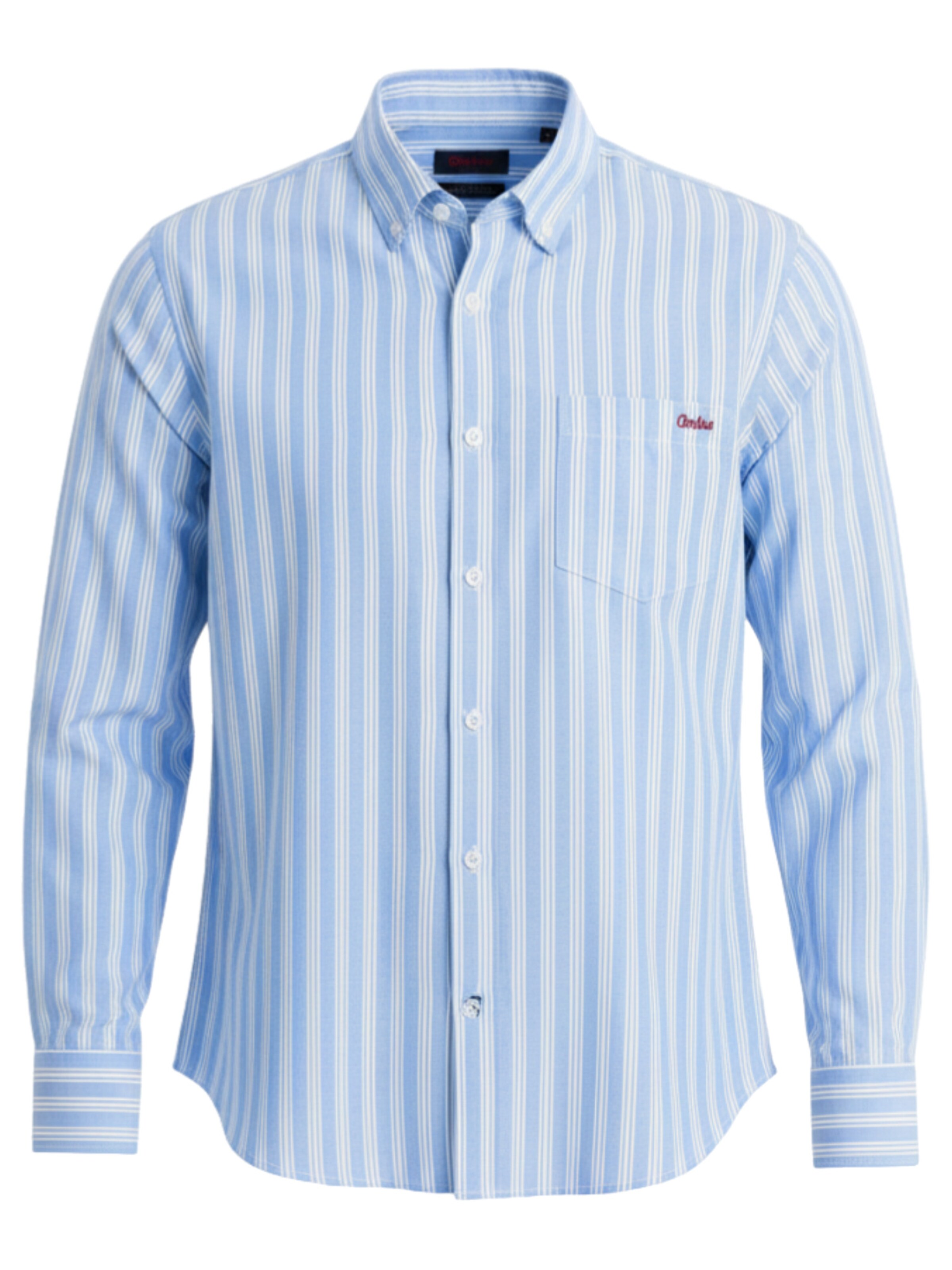 Chemise Ombre en bleu : devant