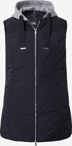 Ulla Popken Bodywarmer in Zwart: voorkant