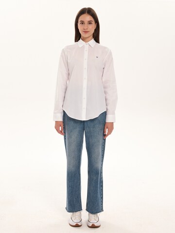 Chemisier 'Solange' NOWIHT en blanc