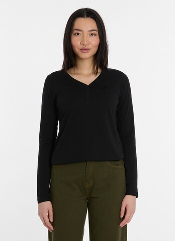 Ragwear Shirt in Black: front