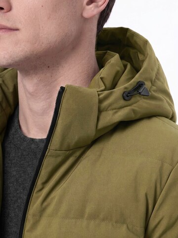 ALLTHEMEN Winter jacket 'Wärmekammer' in Green