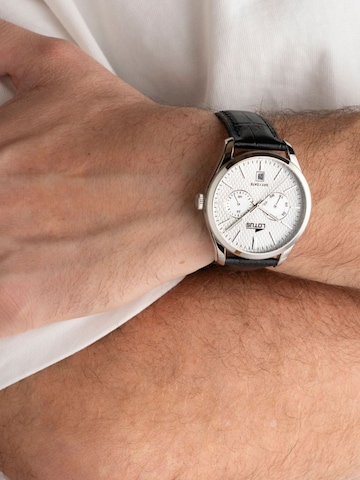 Montre à affichage analogique Lotus en gris : devant
