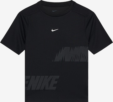 NIKE Funktionsshirt in Schwarz: Vorderseite