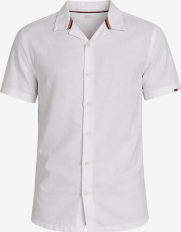 Coupe regular Chemise INDICODE en blanc : devant