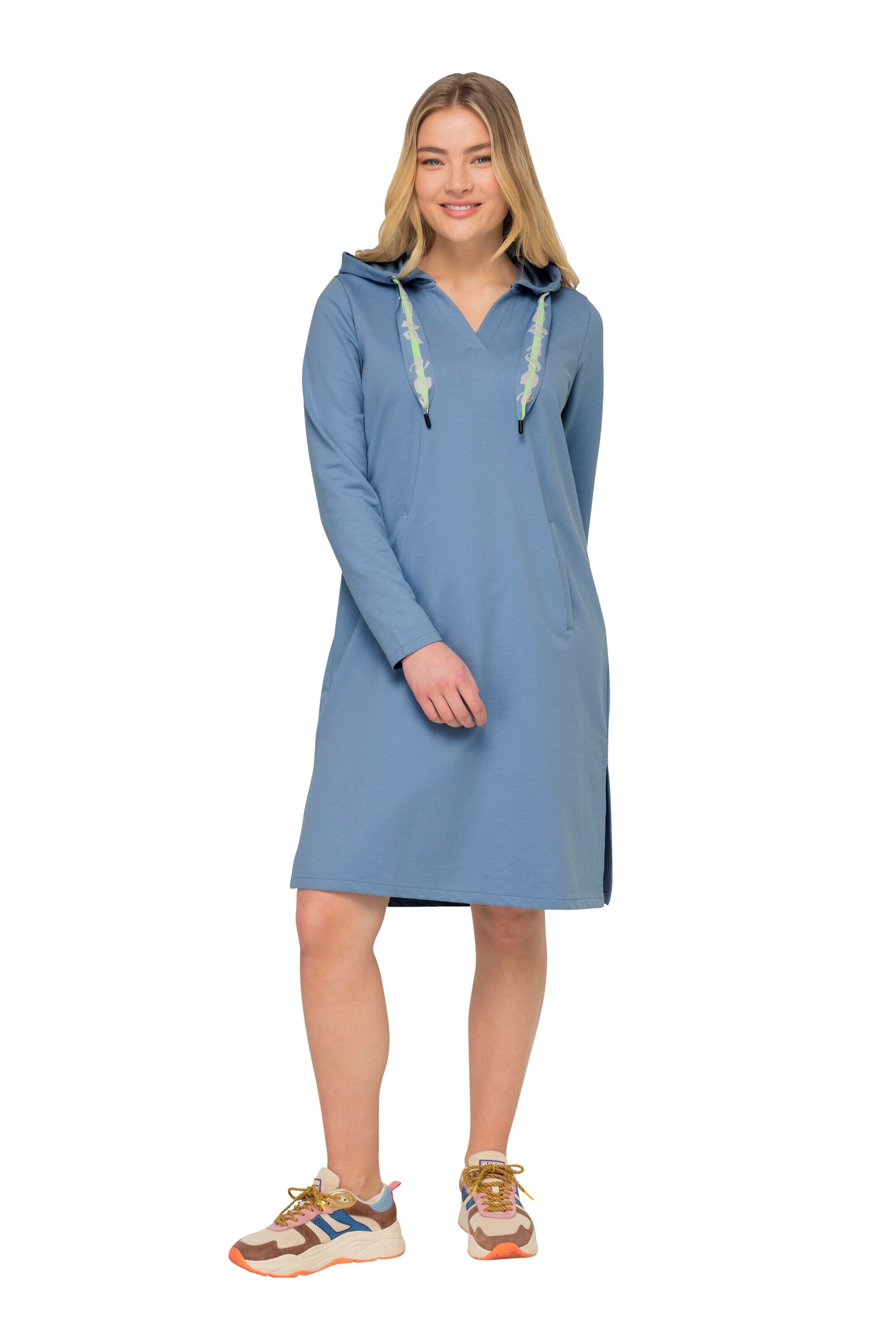 LAURASØN Jurk in Blauw: voorkant