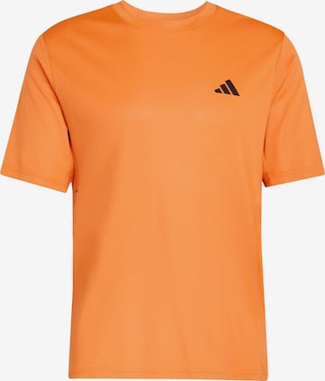 oranžinė ADIDAS PERFORMANCE Sportiniai marškinėliai: priekis
