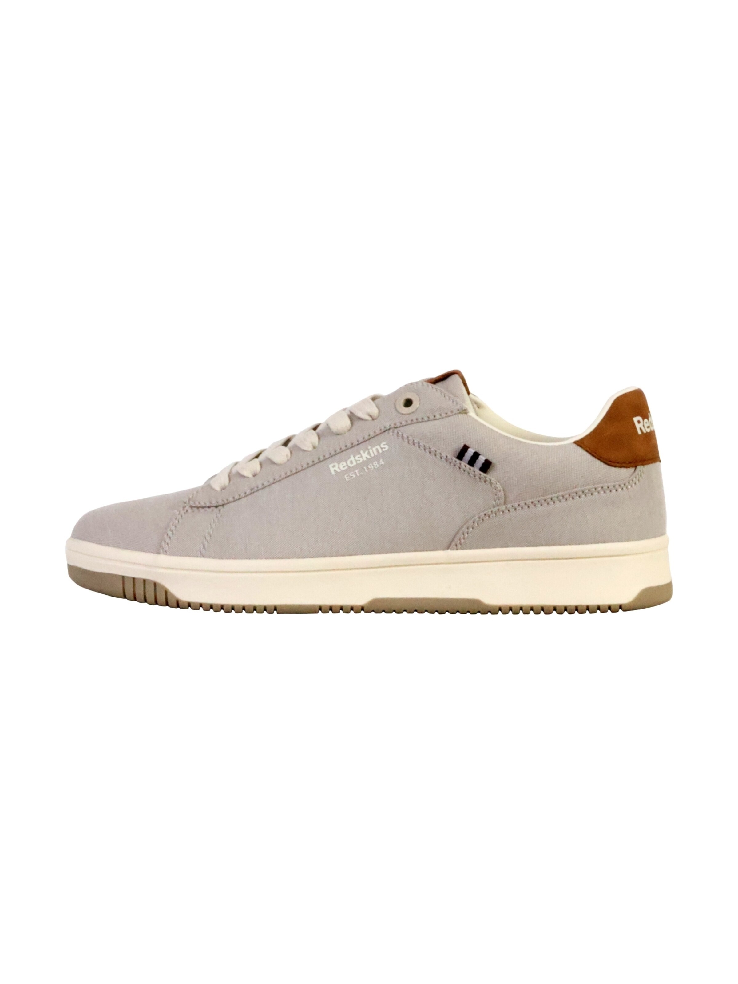 REDSKINS - Calzado deportivo con cordones en beige: frente