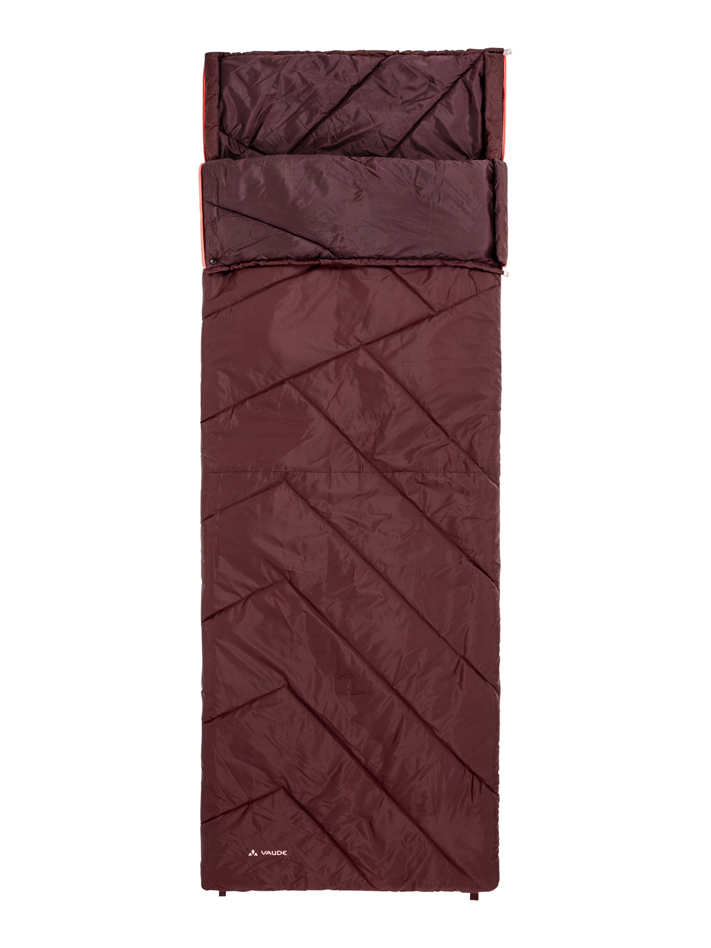 VAUDE Slaapzak 'Navajo 100 II' in Rood: voorkant