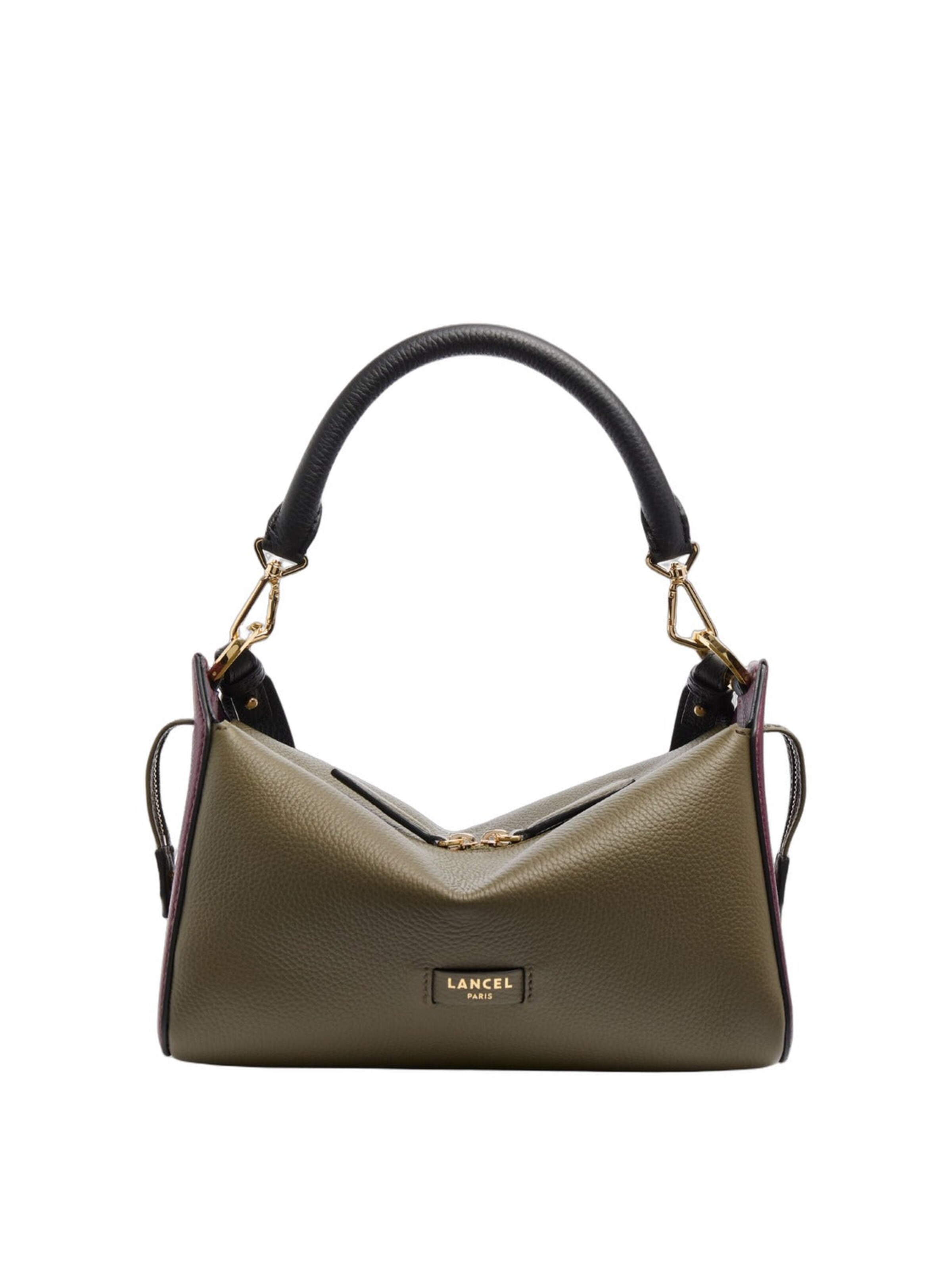 Borsa a spalla 'Louison' di Lancel in verde: frontale