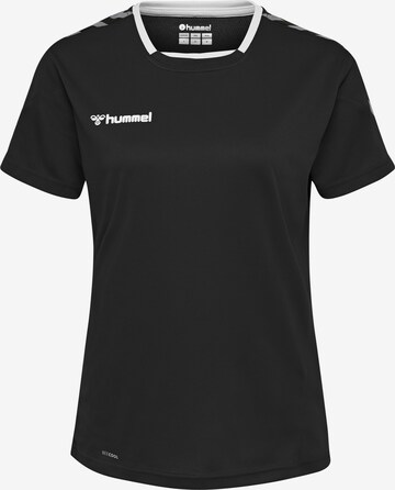 Tricou funcțional 'AUTHENTIC' de la Hummel pe negru: față