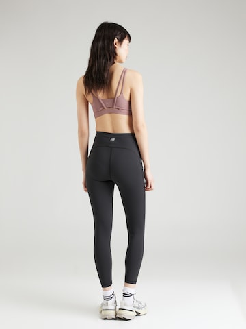 new balance Skinny Sportovní kalhoty 'Essentials' – černá