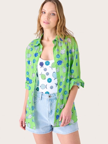 Camomilla Blouse 'Carim' in Groen: voorkant