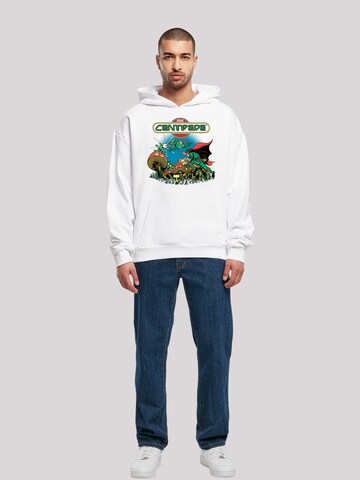 F4NT4STIC Sweatshirt 'Centipede Atari Retro Gaming' in Wit