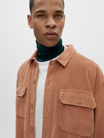 Pull&Bear Between-Season Jacket in Brown