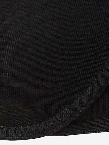 melns Lindex T-krekla Krūšturis