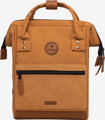 Cabaia Backpack 'Adventurer' in Brown: front