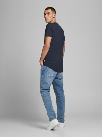 JACK & JONES Regular Fit T-Shirt 'Noa' in Blau