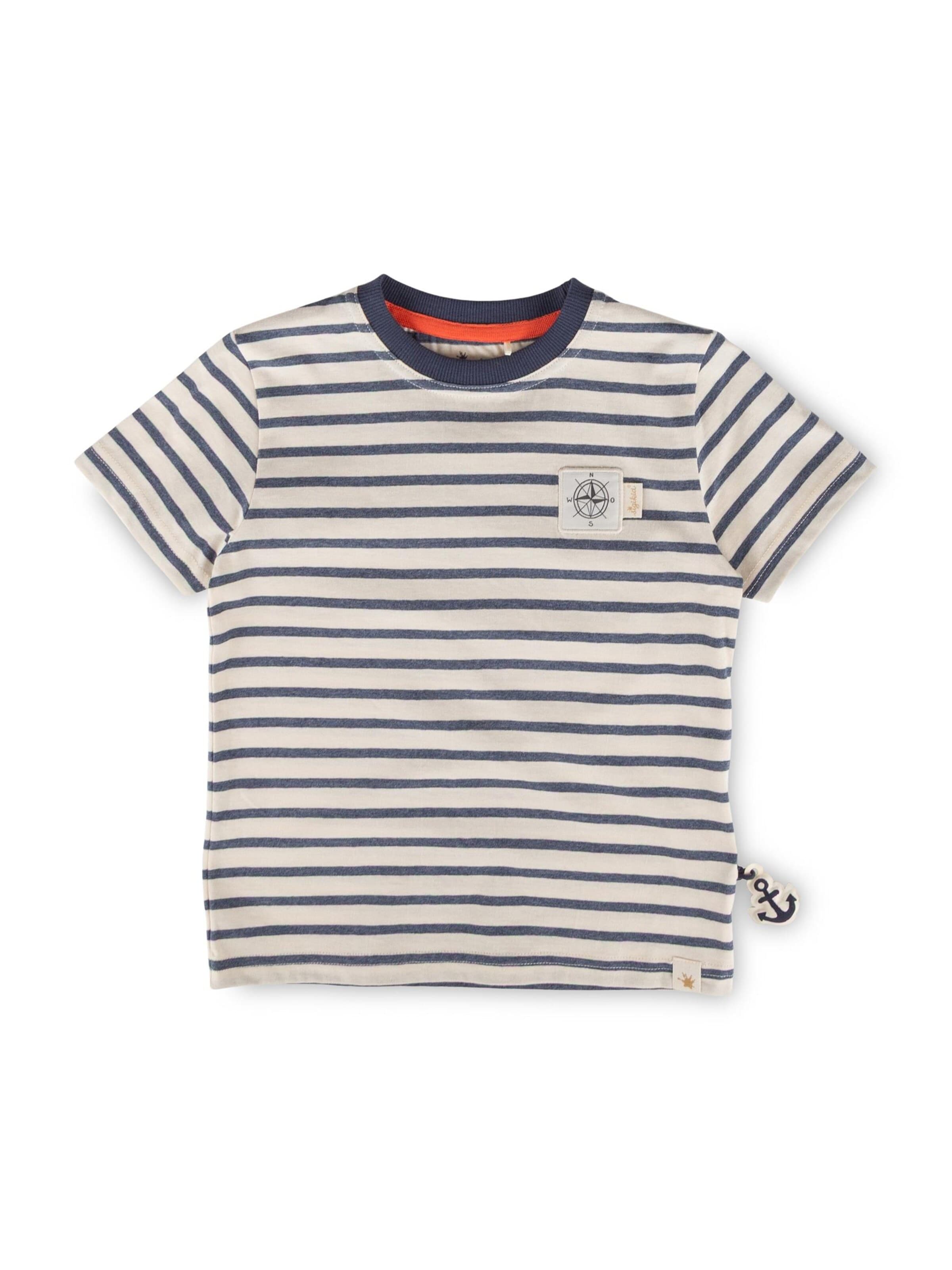 SIGIKID Shirt 'T-Shirt Ahoi Little Pirate' in 98/Regular in Blue, Item view
