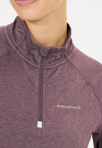 ENDURANCE Performance shirt 'Canna' in Purple