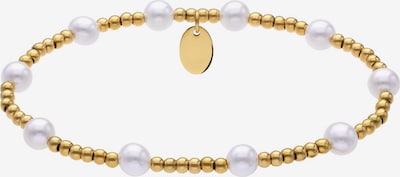 Lucardi Armband in 16 in gold / weiß, Produktansicht