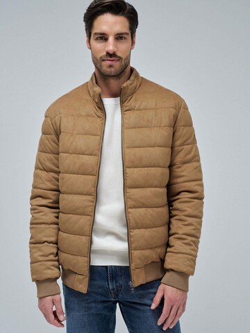 Salsa Jeans Winterjacke 'Suede' in Braun
