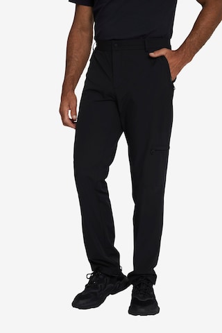 Regular Pantalon fonctionnel JAY-PI en noir : devant
