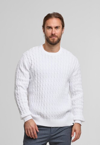 Pullover 'Trevin' di INDICODE JEANS in bianco