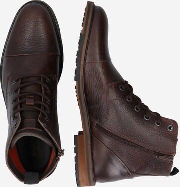 BULLBOXER Lace-Up Boots in Brown