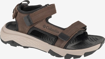 COLUMBIA Trekkingsandale 'Peakfreak Rush Lea' in Braun: Vorderseite
