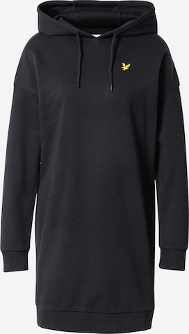 Robe oversize Lyle & Scott en noir : devant