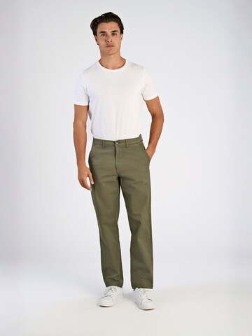 Baggy Pantalon chino Lindbergh en vert
