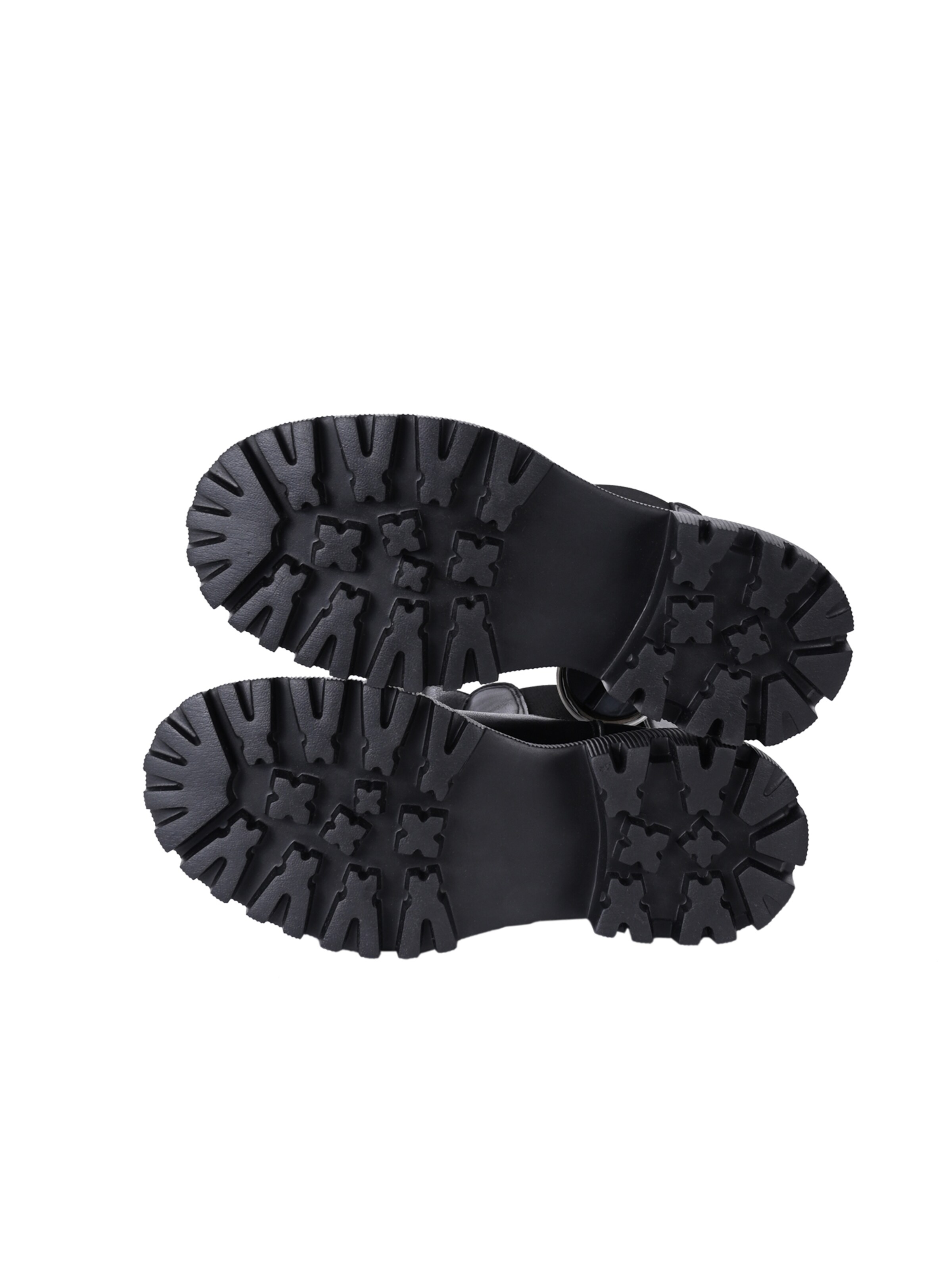 Apple of Eden Chelsea boots 'FLO' in Zwart