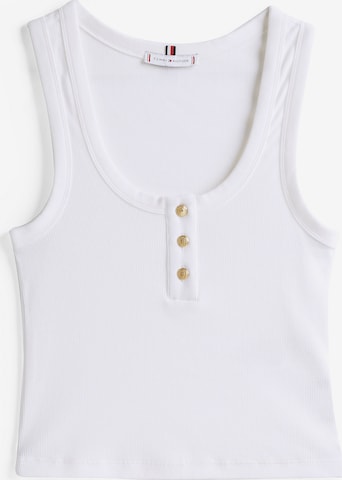TOMMY HILFIGER Top in White: front