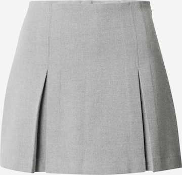 Abercrombie & Fitch Rok in Grijs: voorkant