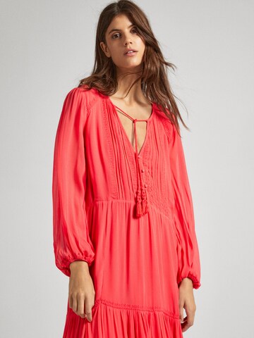 Pepe Jeans Summer Dress 'BAY' in Red