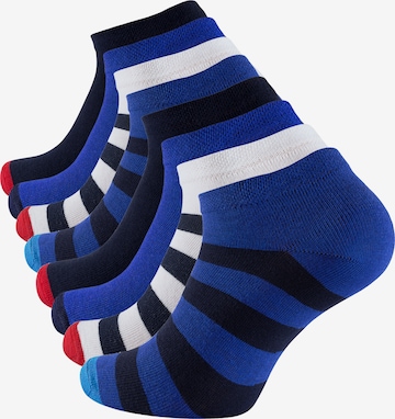 Chaussettes Vincent Creation en bleu : devant